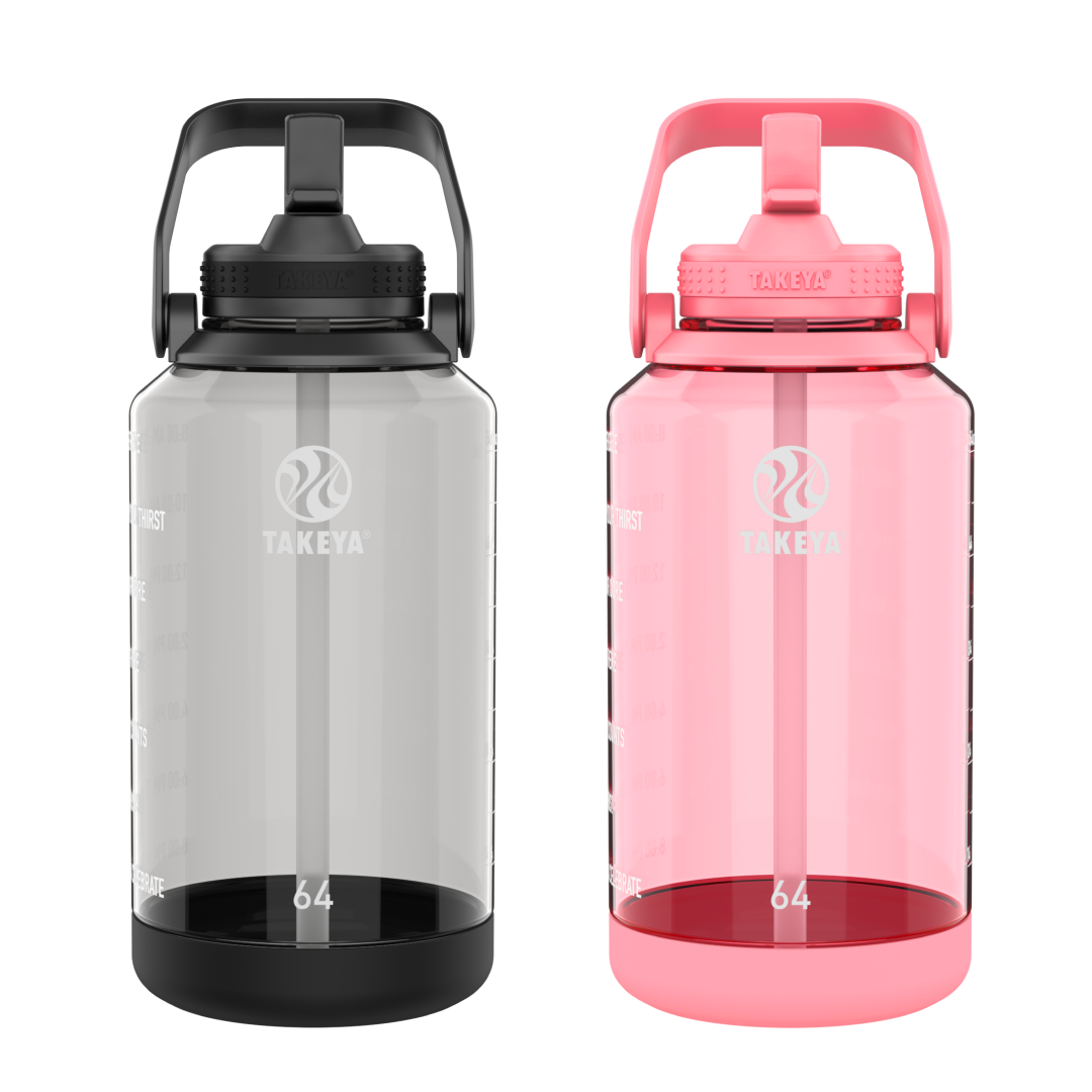 tritan-motivational-bottle-bundle-with-straw-lid-2-pack-w3 Motivational1-Black_1Pink.png