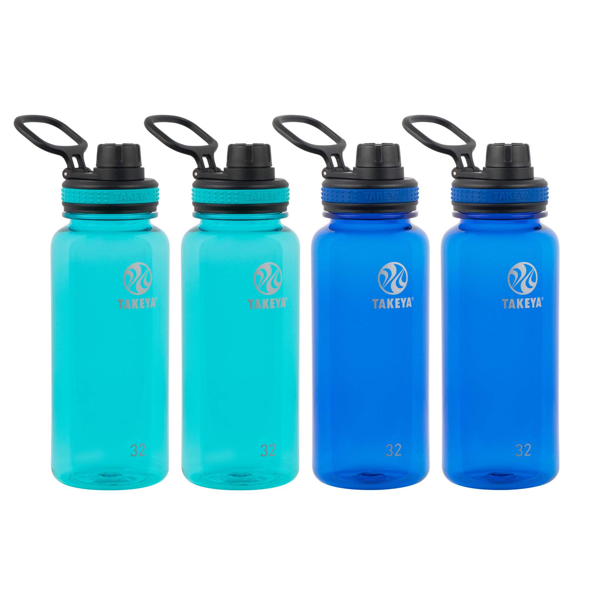 tritan-water-bottle-with-spout-lid-4-pack-y4 50276-Tritan-Spout-32-4pk-Ocean-Royal-angle.png