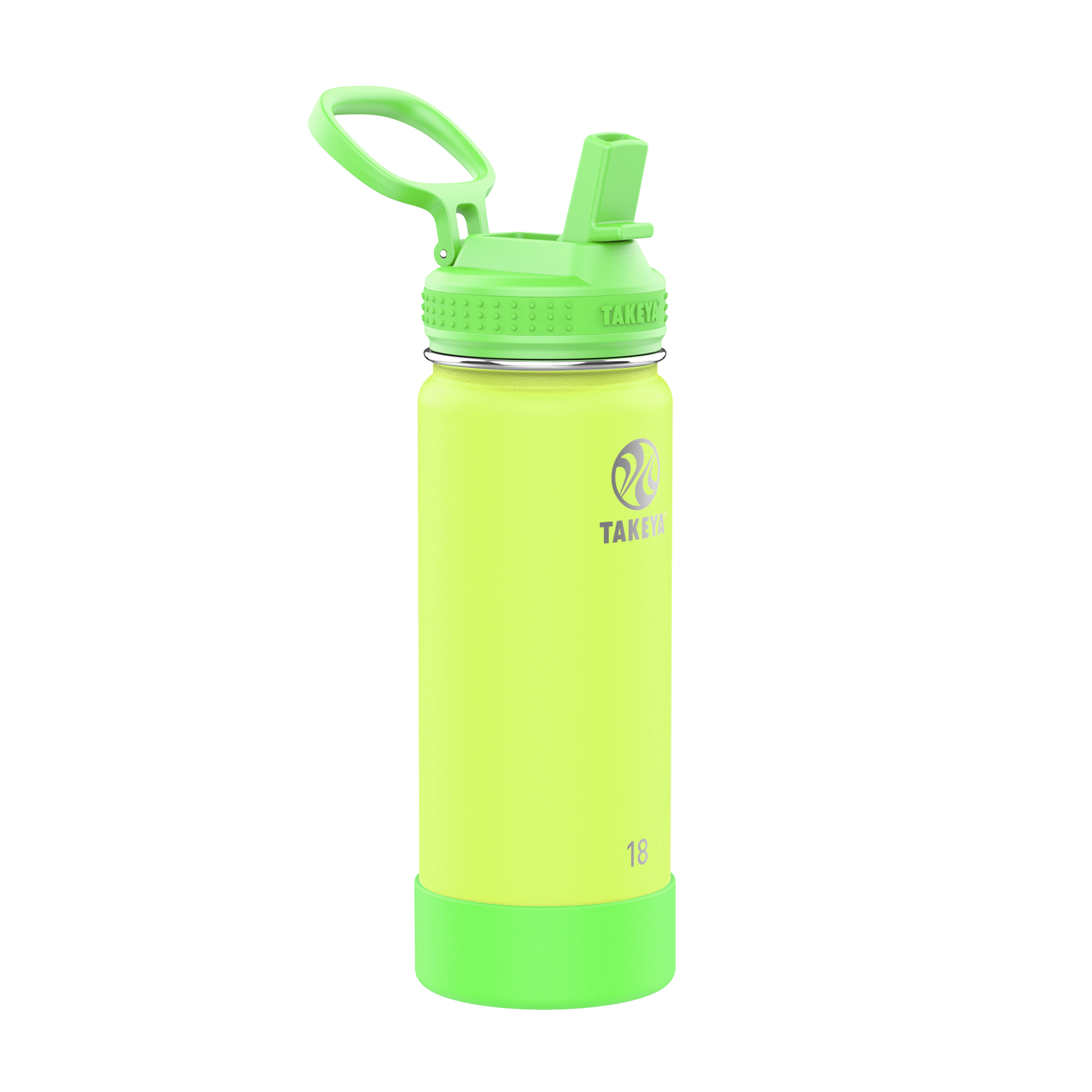 actives-kids-glow-in-the-dark-water-bottle-with-straw-lid-w8 51075-Actives-Kids-Straw-18-GID-LightningGreen-angle.png
