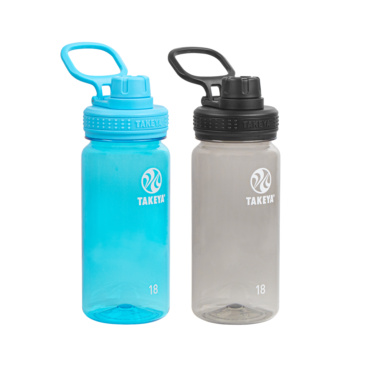 tritan-water-bottle-bundle-with-spout-lid-2-pack-f2 51476-Tritan-Spout-18-2pk-BreezyBlue-StormyBlack-Front_1.png