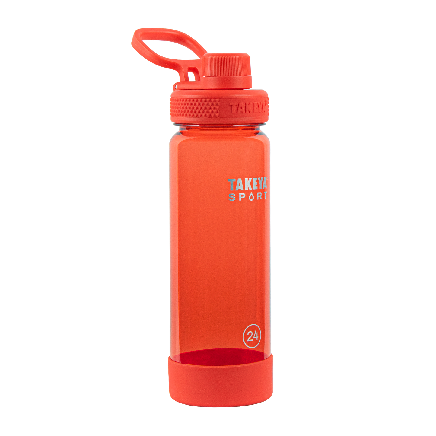 tritan-sport-water-bottle-with-spout-lid-u6 51667-TKS-Tritan-Spout-24-ProFire-frontangle.png