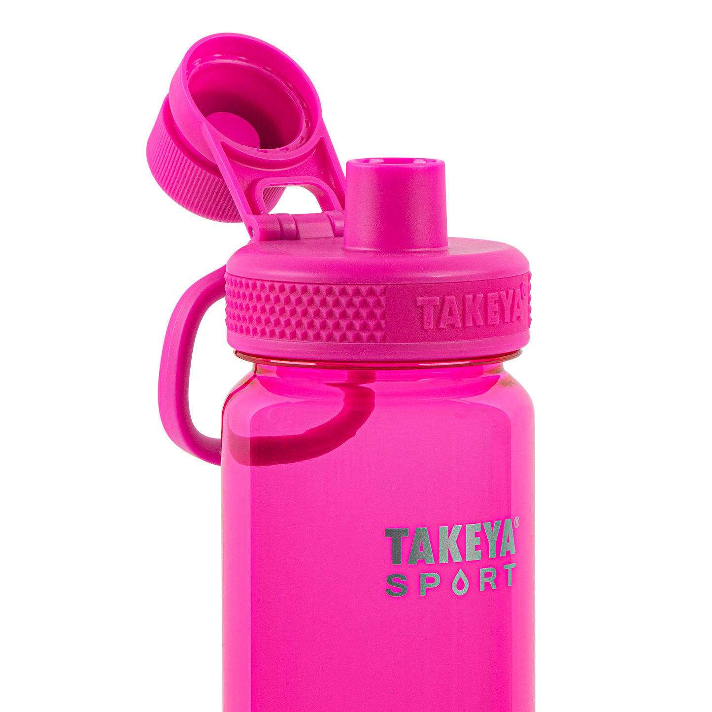 tritan-sport-water-bottle-with-spout-lid-u6 51671-TKS-Tritan-Spout-24-PinkSweep-openlid.png