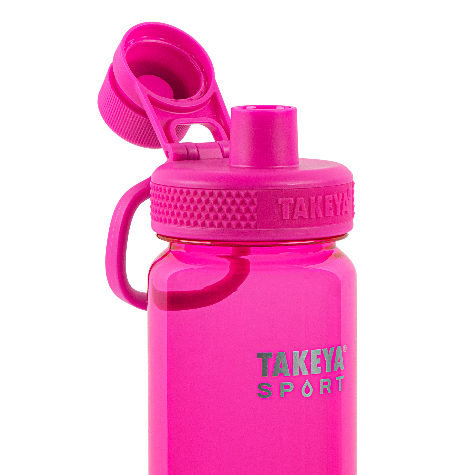 tritan-sport-water-bottle-with-spout-lid-u6 51671-TKS-Tritan-Spout-24-PinkSweep-openlid.png