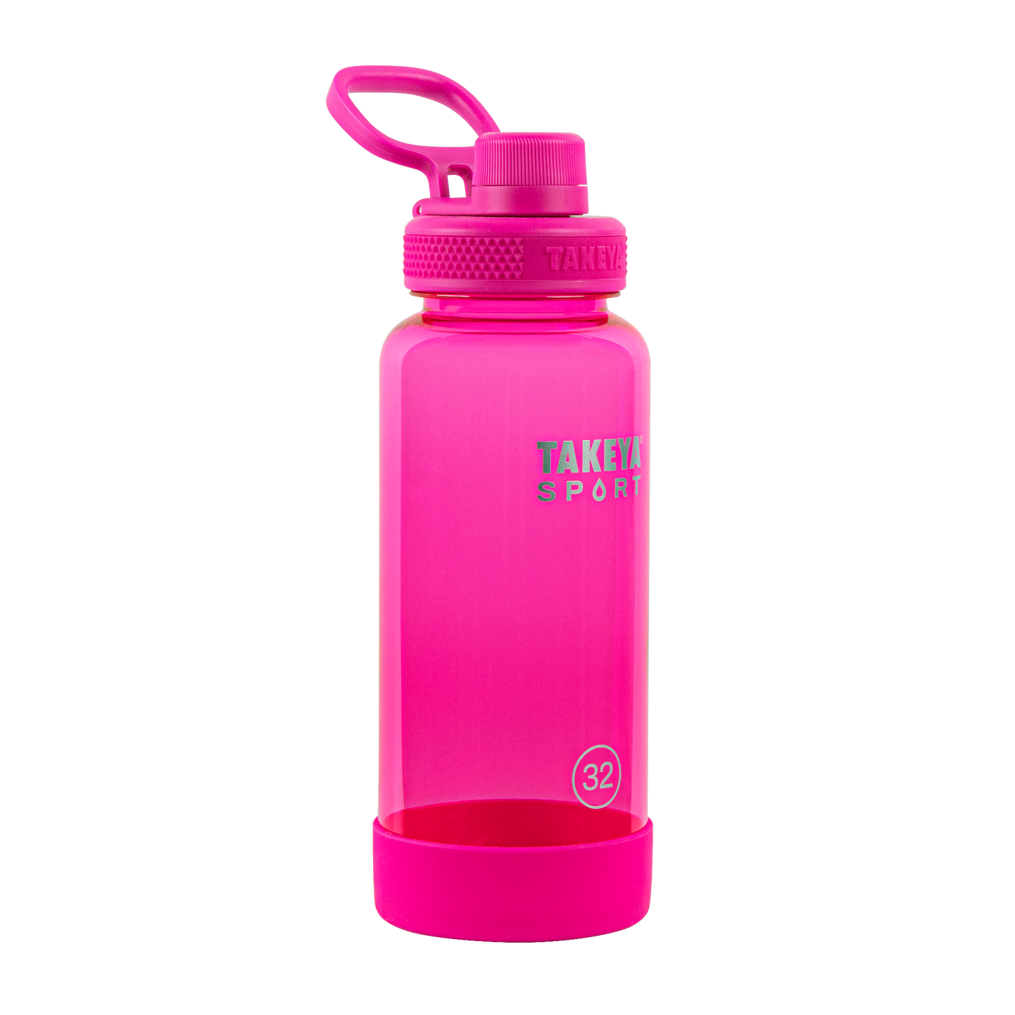 tritan-sport-water-bottle-with-spout-lid-u6 51836-TKS-Tritan-Spout-32-PinkSweep-frontangle.png