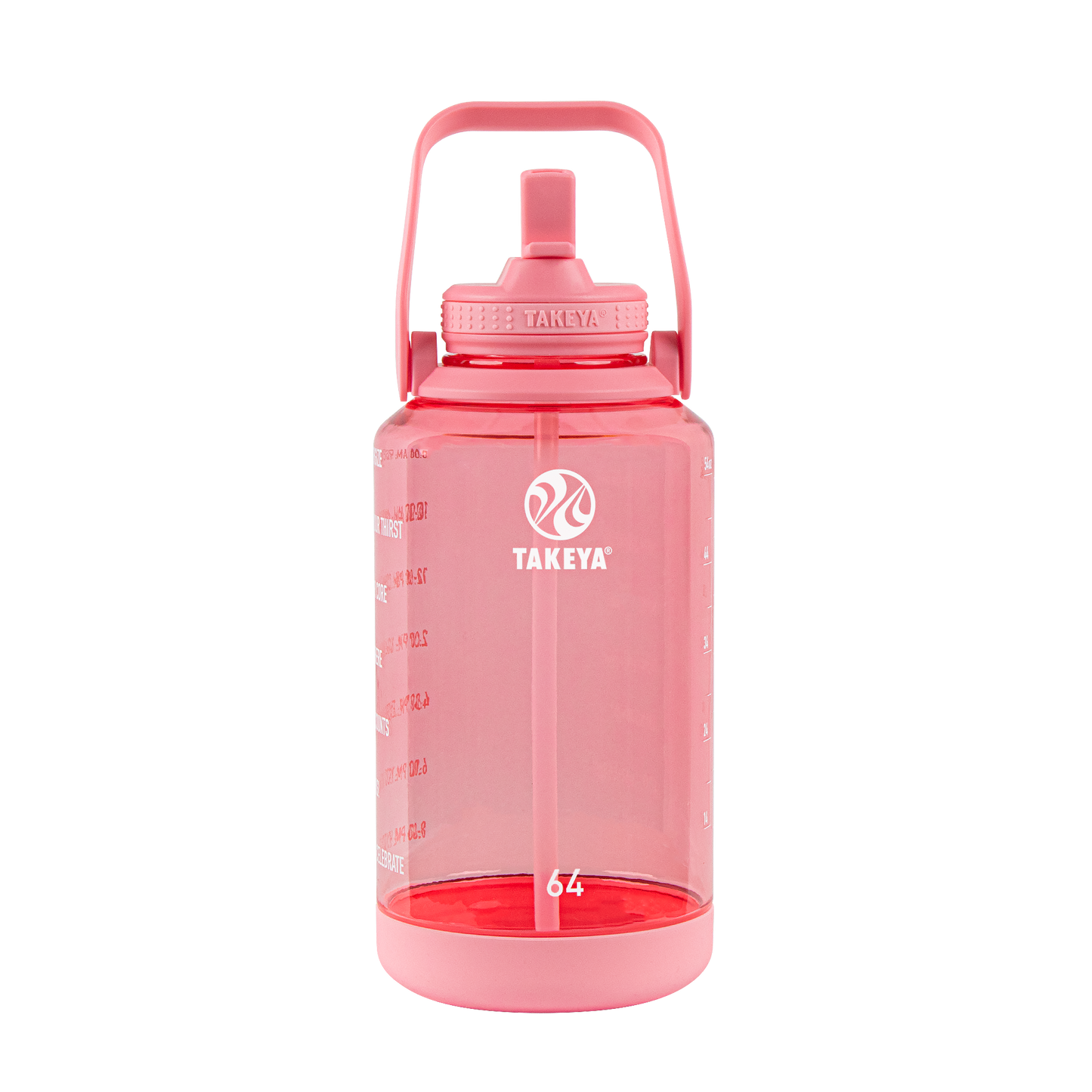 tritan-motivational-water-bottle-with-straw-lid-t7 54143-Tritan-Straw-Motivational-64-FlutterPink-front.png